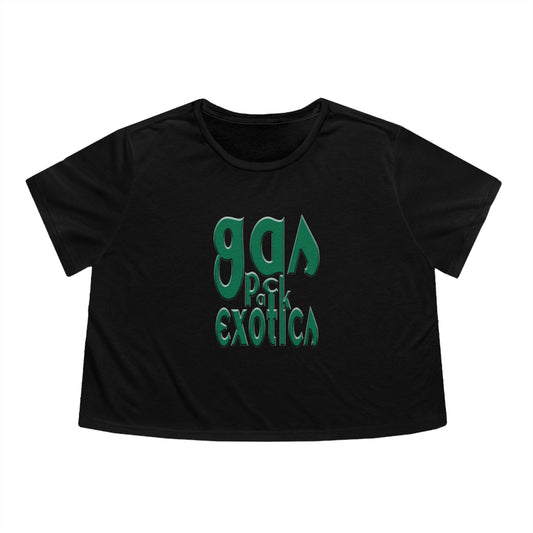 GasPackExotics Green logo CROP TOP