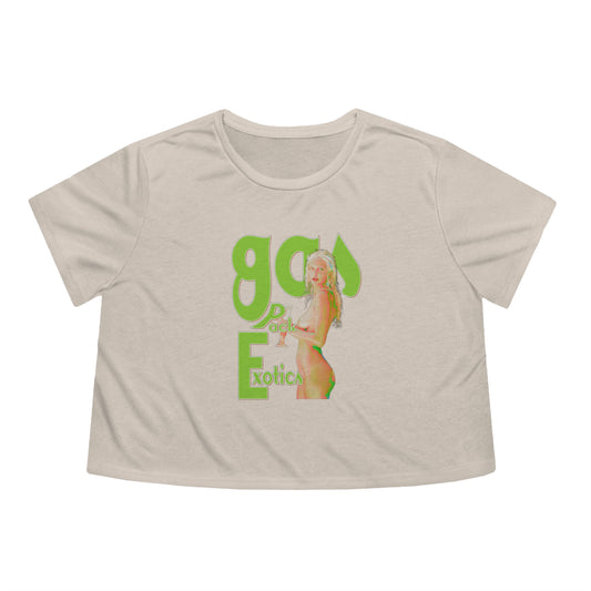 GasPackExotics Smoking Girl Logo CROP TOP